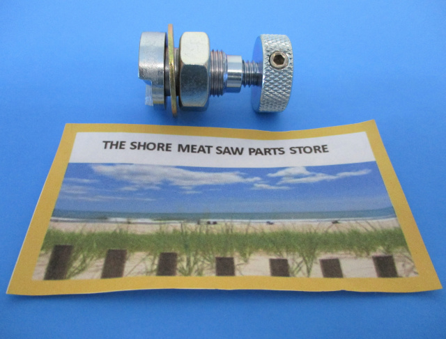 Rod Mount & Lock Stud for Butcher Boy B12, B14 & B16 Saws. Replaces 069B-10335